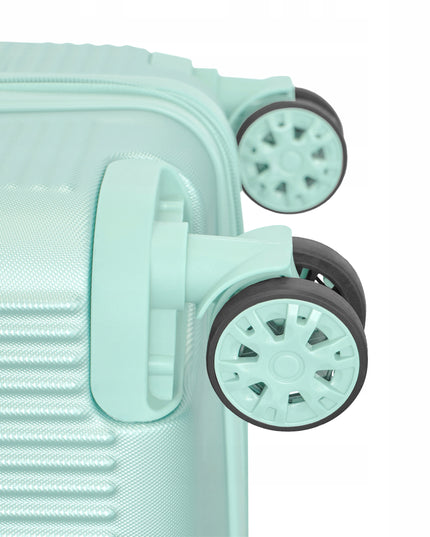 BETLEWSKI Kabininis kelioninis lagaminas ant ratukų, tvirtas, kietas