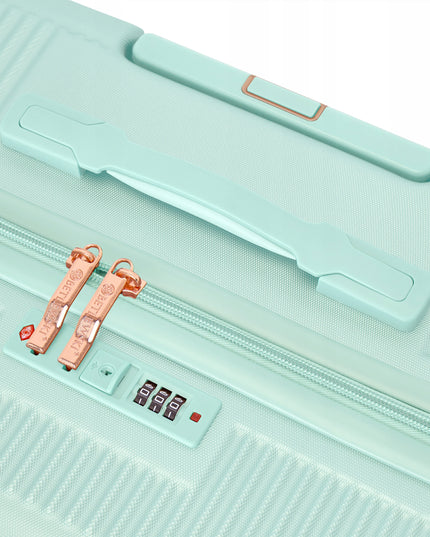 BETLEWSKI Kabininis kelioninis lagaminas ant ratukų, tvirtas, kietas