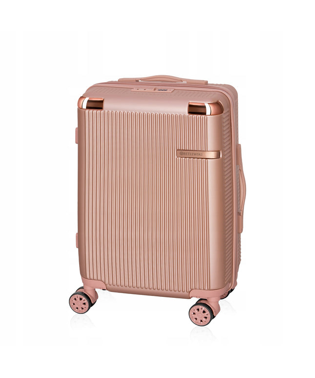 BETLEWSKI Tvirta kabininė kelioninė lagaminas ant ratukų su rankena