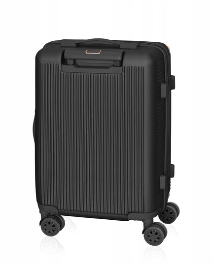 BETLEWSKI Kabininio dydžio kelioninis lagaminas ant ratukų su rankena ir užraktu