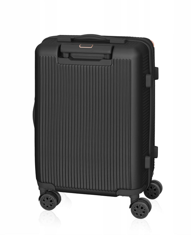 BETLEWSKI Kabininio dydžio kelioninis lagaminas ant ratukų su rankena ir užraktu