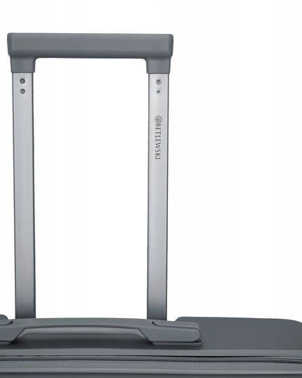 Kelioninis lagaminas su užtrauktuku, rankena, besisukančiais ratukais BETLEWSKI