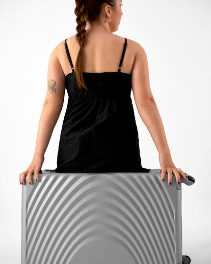 Kelioninis lagaminas su užtrauktuku, rankena, besisukančiais ratukais BETLEWSKI