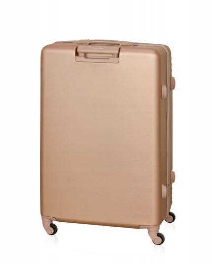 Didelis kelioninis lagaminas su ratukais, saugus, su kombinuoto užrakto, kojelės BETLEWSKI