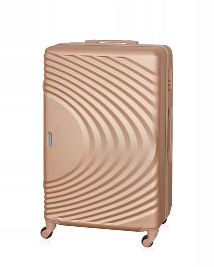 Didelis kelioninis lagaminas su ratukais, saugus, su kombinuoto užrakto, kojelės BETLEWSKI