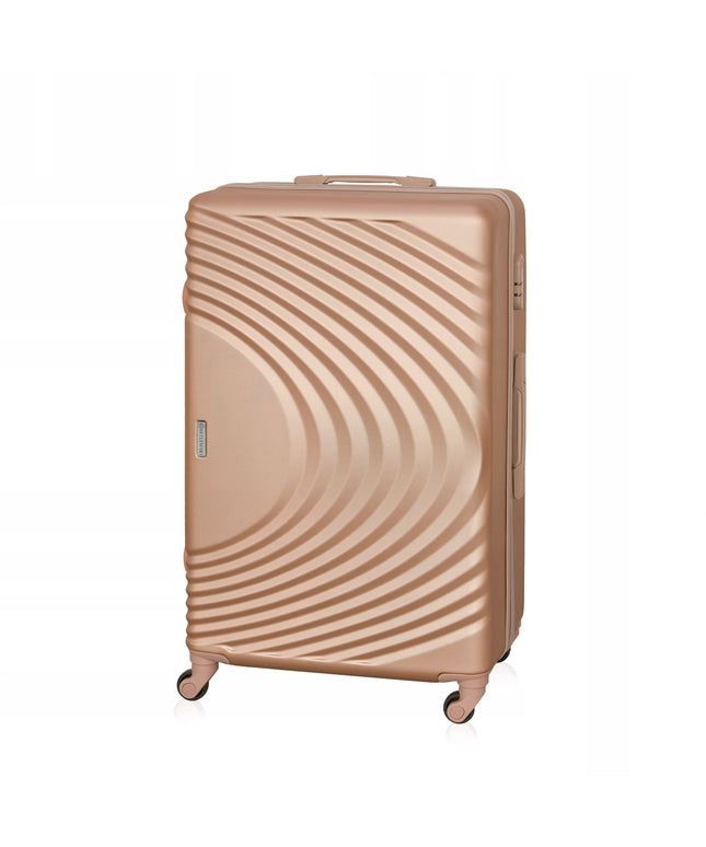 Didelis kelioninis lagaminas su ratukais, saugus, su kombinuoto užrakto, kojelės BETLEWSKI