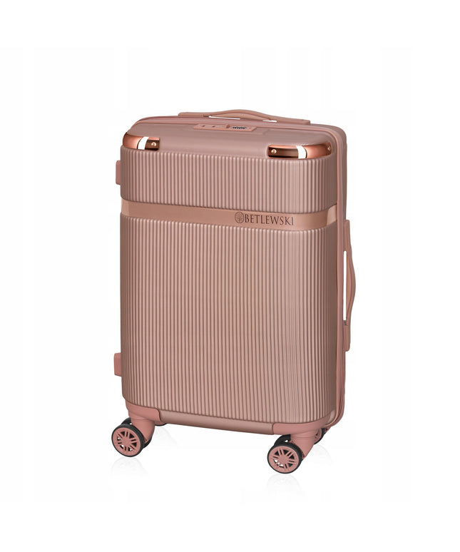 Kompaktiškas kelioninis lagaminas bagažui su patogiais ratukais ir rankena BETLEWSKI