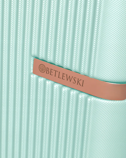 BETLEWSKI Kietasis kelioninis lagaminas su ratukais, vidutinio dydžio, ABS