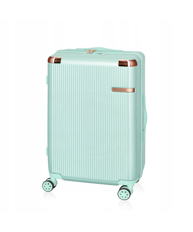 BETLEWSKI Kietasis kelioninis lagaminas su ratukais, vidutinio dydžio, ABS