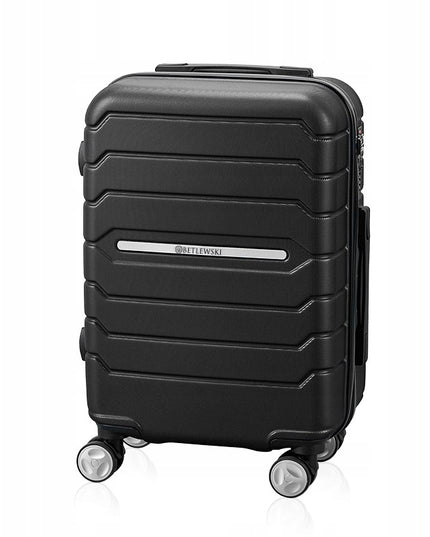BETLEWSKI mažas kabininis lagaminas, kietas bagažas, su užraktu