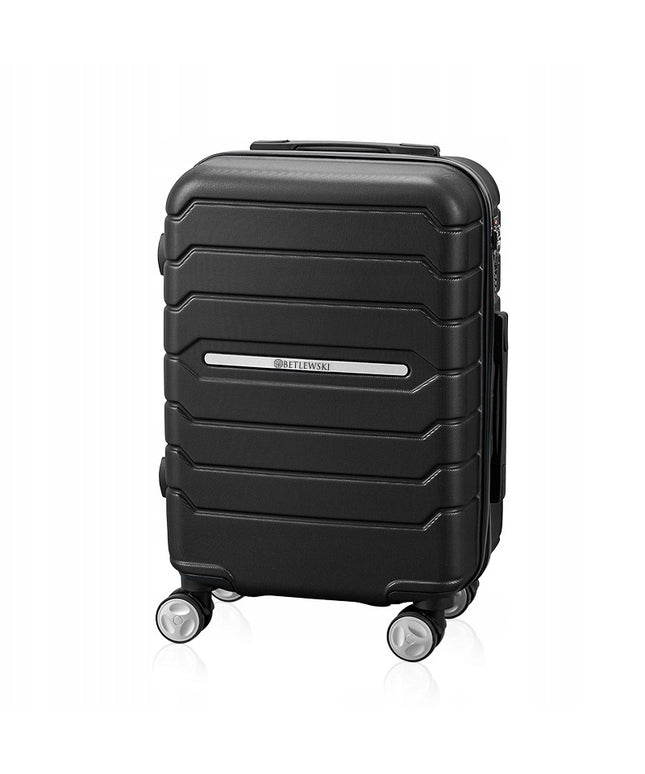 BETLEWSKI mažas kabininis lagaminas, kietas bagažas, su užraktu