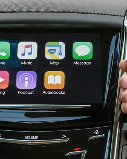 Belaidis automobilinis adapteris Android Auto Apple CarPlay 3in1 Netflix