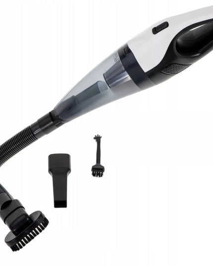 Belaidis rankinis automobilinis dulkių siurblys, galingas, su USB-C/12V priedais