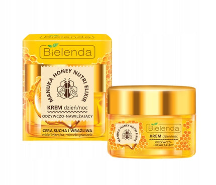 Bielenda Manuka Honey drėkinamasis kremas 50 ml
