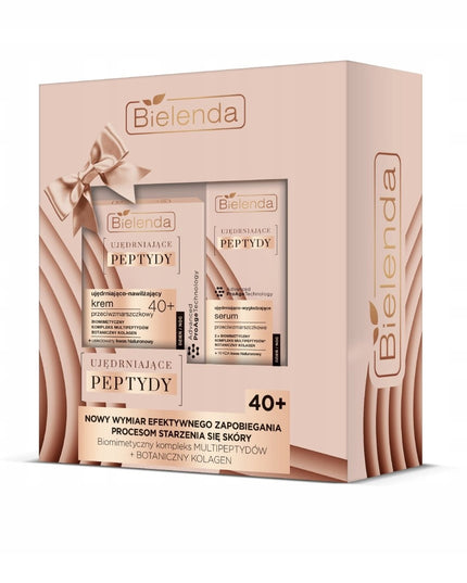 BIELENDA Kosmetikos rinkinys 40+ moterims su stangrinančiais peptidais