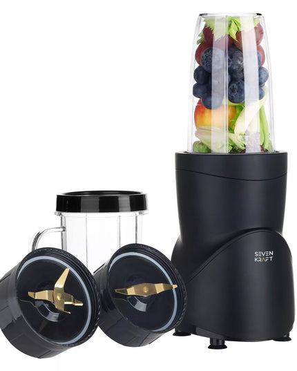 Stalo trintuvas smoothie kokteiliams 1200W + 4 buteliukai/puodeliai