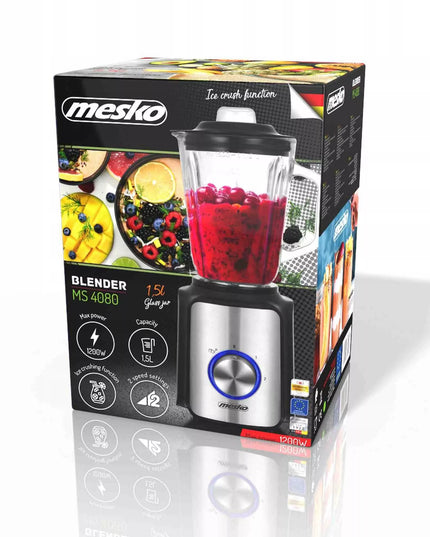 Mesko MS40801 1200W 1,5L stiklinis kokteilių plaktuvas