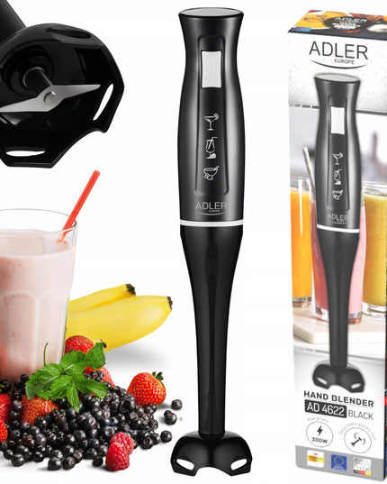 Rankinis maišytuvas ergonomiškas patogus 14240 aps./min Juodas ADLER | AD4622b