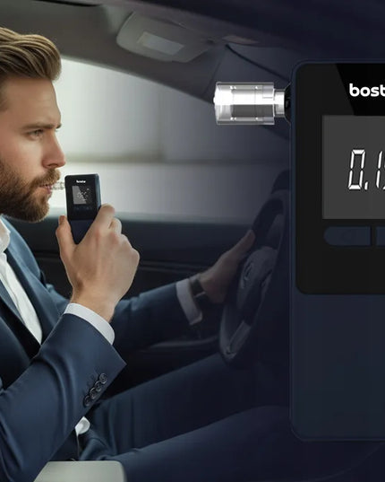 Profesionalus elektrocheminis alkotesteris Boste Roadster Pro su kandikliais ir programėle