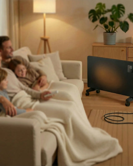 Boste elektrinis konvekcinis radiatorius 2500W SMART WIFI LED