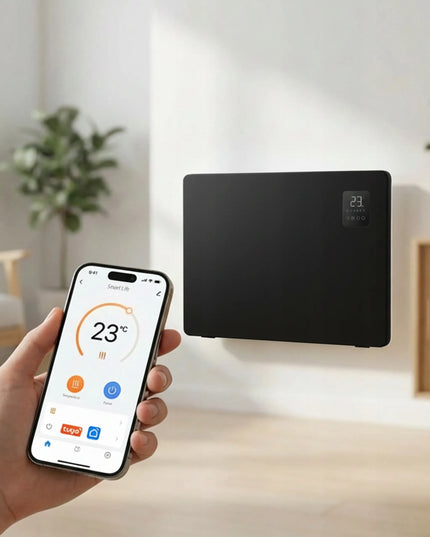 Boste elektrinis konvekcinis radiatorius 2500W SMART WIFI LED