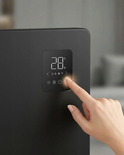 Boste elektrinis konvekcinis radiatorius 2500W SMART WIFI LED