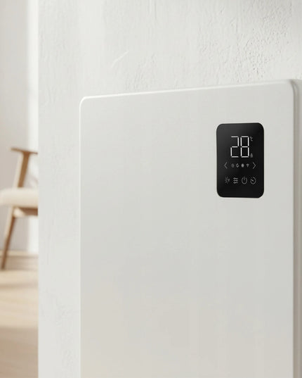 BOSTE ELEKTRINIS KONVEKCINIS ŠILDYTUVAS ENERGIJĄ TAUPANTIS VONIOS KAMBARIUI WIFI LED