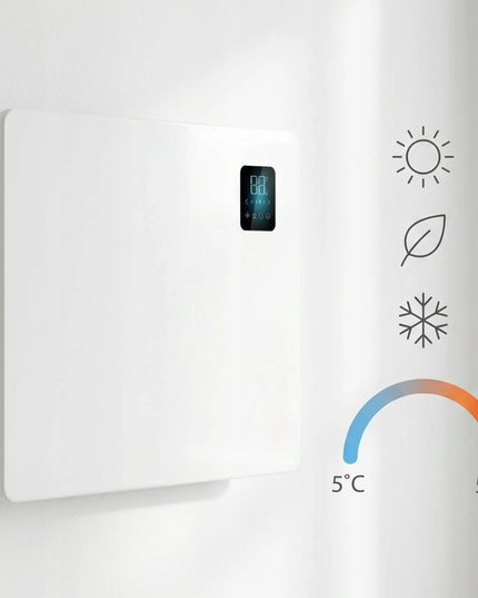 BOSTE ELEKTRINIS KONVEKCINIS ŠILDYTUVAS ENERGIJĄ TAUPANTIS VONIOS KAMBARIUI WIFI LED