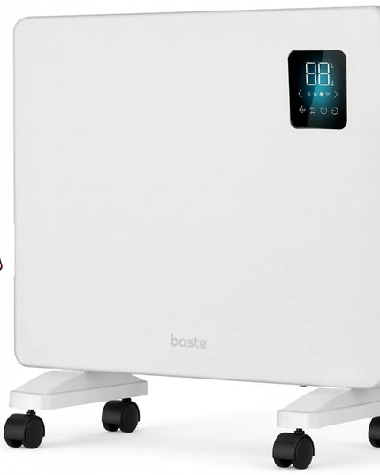 BOSTE ELEKTRINIS KONVEKCINIS ŠILDYTUVAS ENERGIJĄ TAUPANTIS VONIOS KAMBARIUI WIFI LED