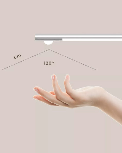 BOSTE LED naktinė lempa su judesio ir prieblandos jutikliu, magnetinė, AUTO, 40 cm