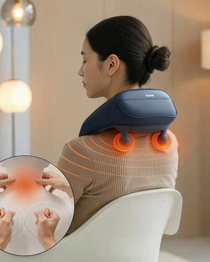 Boste Soothe Neck Massager bevielis kaklo, nugaros ir kūno masažuoklis su šildymo funkcija