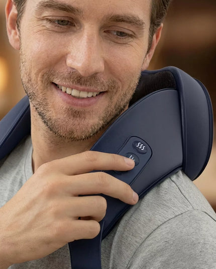 Boste Soothe Neck Massager bevielis kaklo, nugaros ir kūno masažuoklis su šildymo funkcija