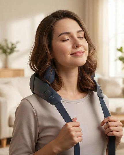 Boste Soothe Neck Massager bevielis kaklo, nugaros ir kūno masažuoklis su šildymo funkcija
