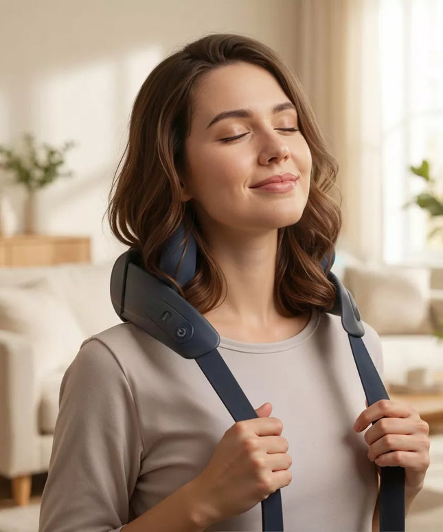 Boste Soothe Neck Massager bevielis kaklo, nugaros ir kūno masažuoklis su šildymo funkcija