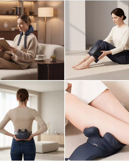 Boste Soothe Neck Massager bevielis kaklo, nugaros ir kūno masažuoklis su šildymo funkcija