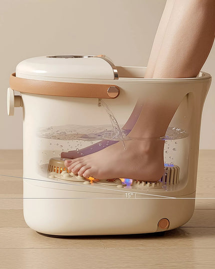 Boste Harmony Foot SPA vandens pėdų masažuoklis su šildymo funkcija, hidromasažu, lietaus dušo efektu ir nuotolinio valdymo pulteliu