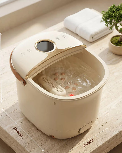 Boste Harmony Foot SPA vandens pėdų masažuoklis su šildymo funkcija, hidromasažu, lietaus dušo efektu ir nuotolinio valdymo pulteliu