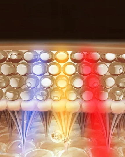 Boste Purea Spectra LED fotoninė veido kaukė, 4 šviesos režimai, nuotolinis valdymas