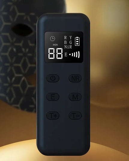 Boste LED fototerapijos veido ir kaklo kaukių rinkinys 4 viename su nuotolinio valdymo pultu