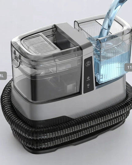 BOSTE plaunantis dulkių siurblys kilimams, apmušalams, automobiliams, lovoms ir sofoms 600W