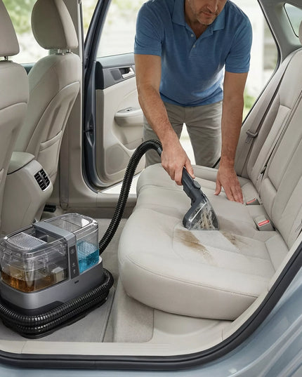 BOSTE plaunantis dulkių siurblys kilimams, apmušalams, automobiliams, lovoms ir sofoms 600W