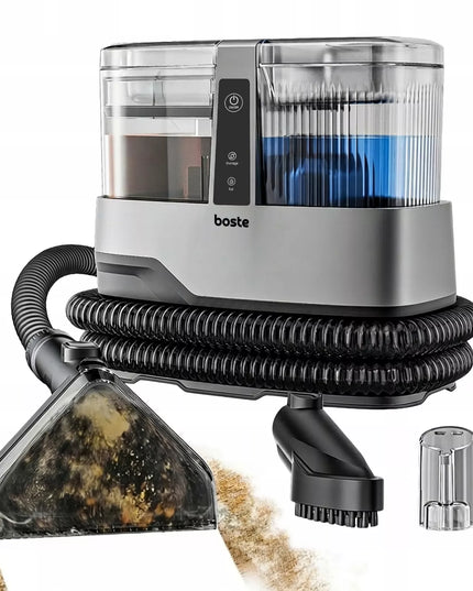 BOSTE plaunantis dulkių siurblys kilimams, apmušalams, automobiliams, lovoms ir sofoms 600W