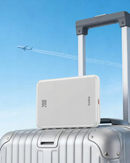 BOSTE išorinė baterija (power bank) su MagSafe belaidžiu įkrovimu ir PD 20W laidu bei USB-C jungtimi