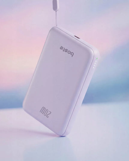BOSTE IŠORINĖ BATERIJA KROVIKLIS MAGSAFE BELAIDŽIAM ĮKROVIMUI SU PD 20W USB-C LAIDU