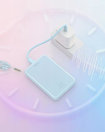 BOSTE išorinė baterija (power bank) su MagSafe belaidžiu įkrovimu ir PD 20W USB-C kabeliu