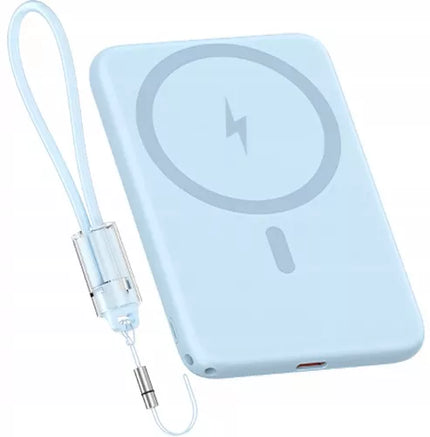 BOSTE išorinė baterija (power bank) su MagSafe belaidžiu įkrovimu ir PD 20W USB-C kabeliu