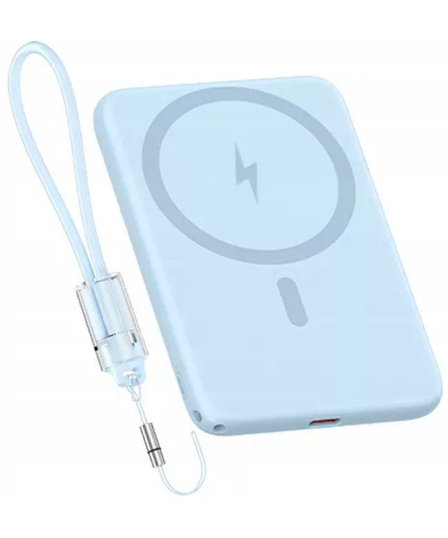BOSTE išorinė baterija (power bank) su MagSafe belaidžiu įkrovimu ir PD 20W USB-C kabeliu