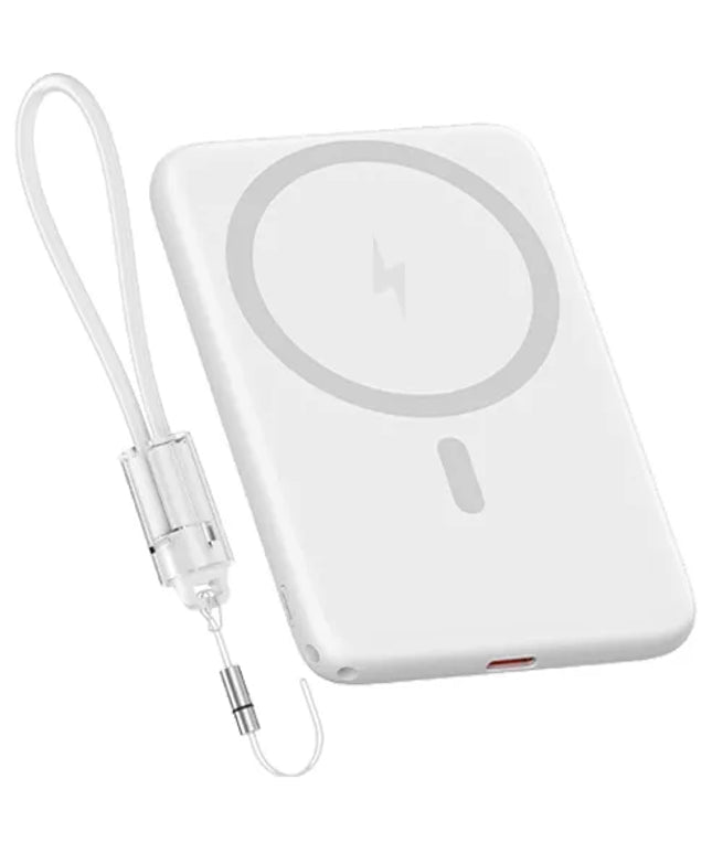 BOSTE išorinė baterija (power bank) su MagSafe belaidžiu įkrovimu ir PD 20W laidu bei USB-C jungtimi