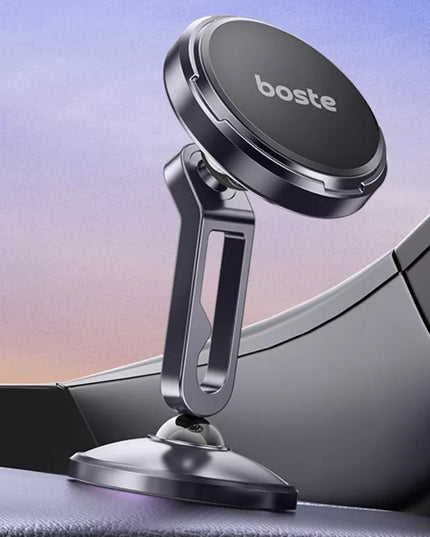 BOSTE magnetinis automobilinis telefono laikiklis stiprus stabilus ant prietaisų skydelio