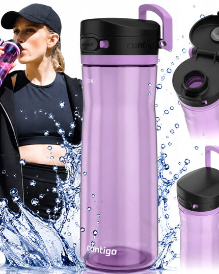 Contigo Jackson 2.0 sportinė vandens gertuvė, sandari, Tritan™, 720 ml, violetinė
